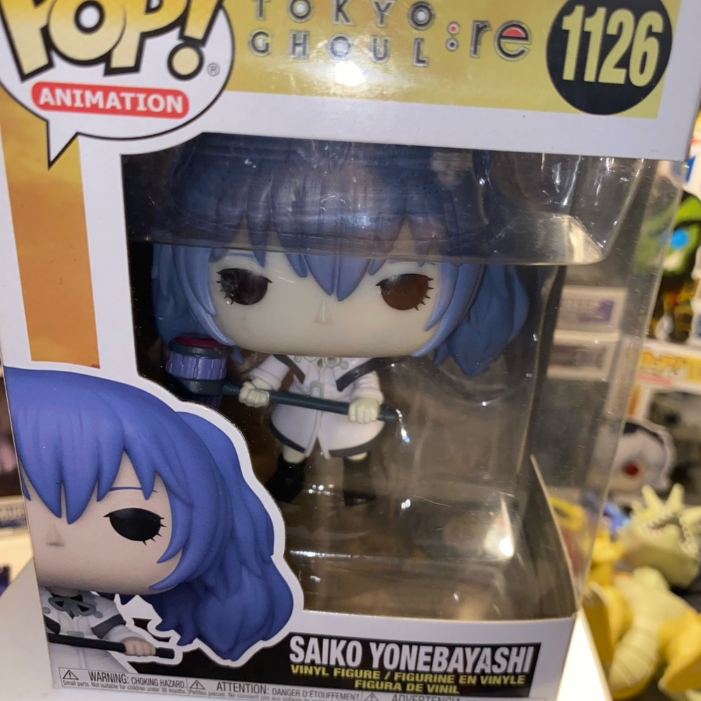 Funko Pop! Animation Figure with Blue Hair